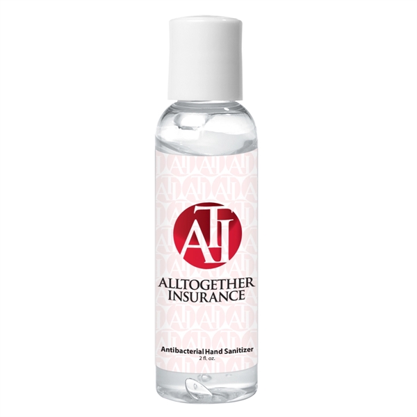 2 oz. Hand Sanitizer.. Push Top Lid.... from ASI 61125 Hit Promotional Products / Hit®