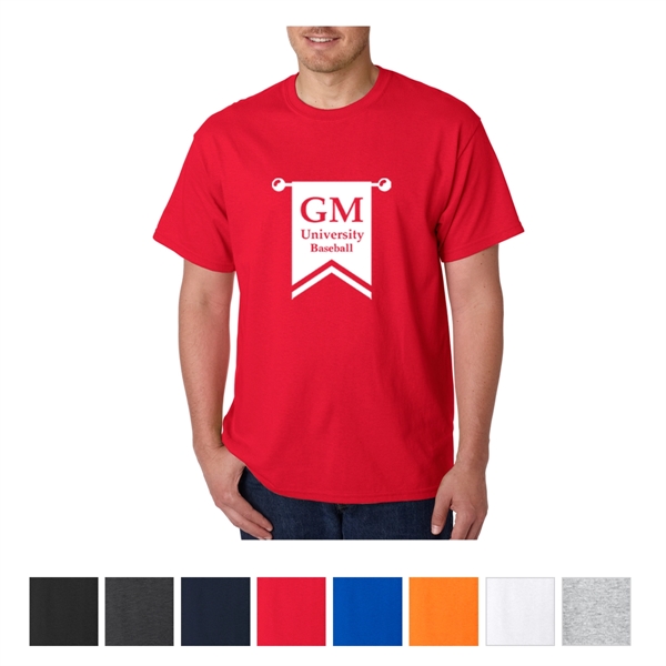 Adult 5.3 oz Preshrunk 100% Cotton Jersey T-Shirt.... from ASI 61125 Hit Promotional Products / Hit®