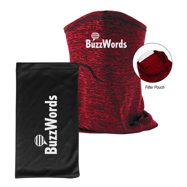 Cooling gaiter with mask pouch for protecting yourself and others from... from ASI 61125 Hit Promotional Products