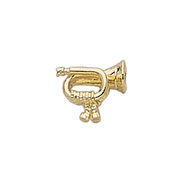 Music lapel pin with military clutch.... from ASI 68760 Marken Industries / Marken