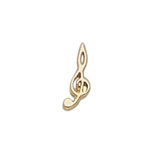 Music lapel pin with military clutch.... from ASI 68760 Marken Industries / Marken