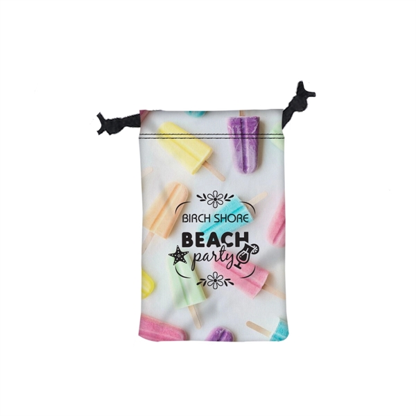 Polyester drawstring sunglasses bag.... from ASI 61125 Hit Promotional Products / Hit®