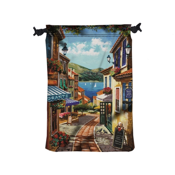 11" x 16" polyester drawstring bag.... from ASI 61125 Hit Promotional Products / Hit®