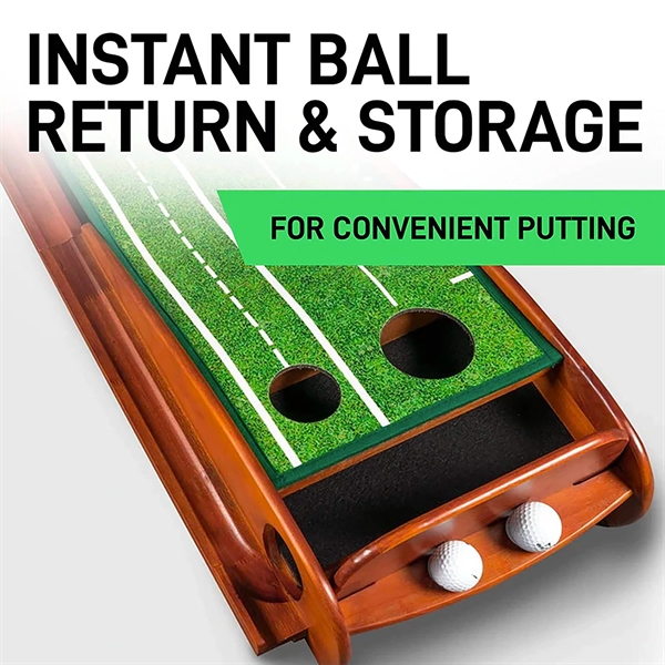 Perfect Practice Putting Mat is an indoor putting mat enables you... from ASI 61005 Hirsch Gift Inc