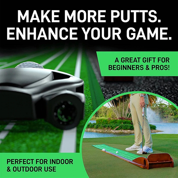 Perfect Practice Putting Mat is an indoor putting mat enables you... from ASI 61005 Hirsch Gift Inc