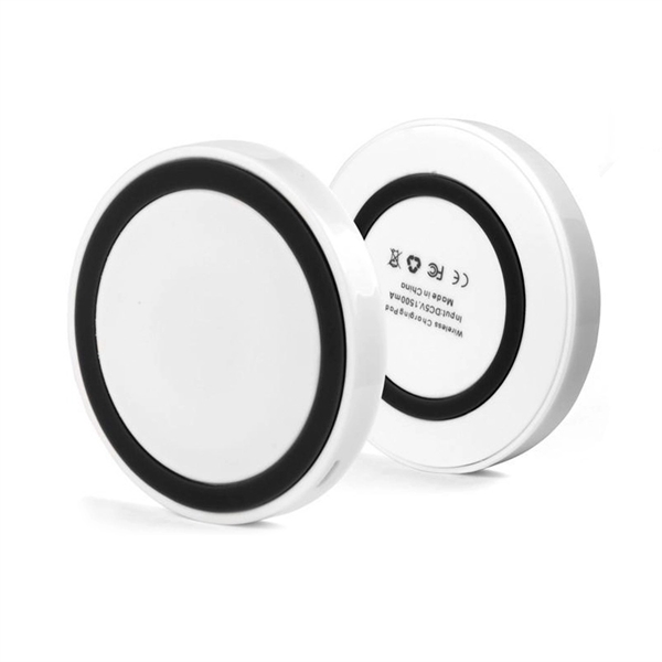 Fast QI wireless charger for QI-enabled smartphones and mobile devices.... from ASI 37218 Athena Promo (tm)