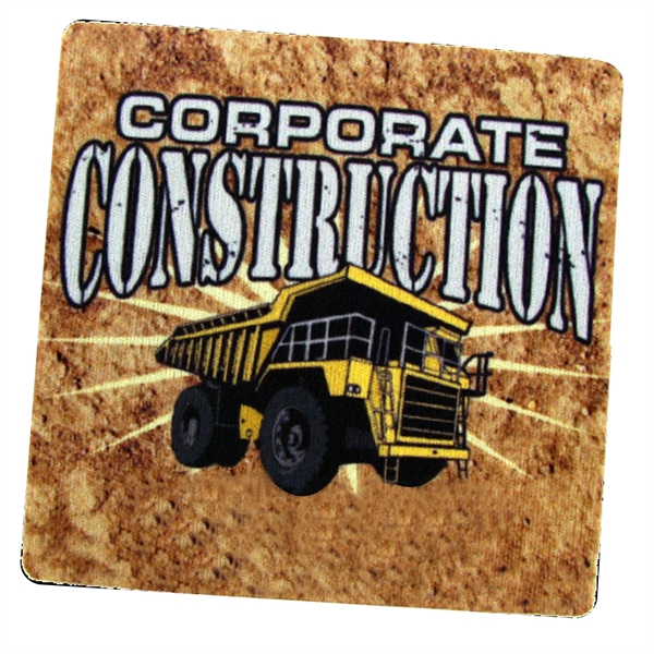 Sublimated drink coaster. Made from our 3/16' High Density Premium Foam.... from ASI 56100 Gemini Ind Inc / Cool Color Line