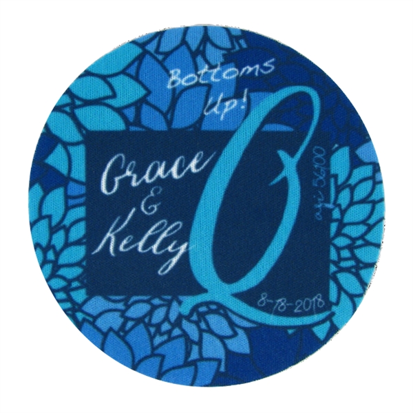 Sublimated drink coaster. Made from our 3/16' High Density Premium Foam.... from ASI 56100 Gemini Ind Inc / Cool Color Line