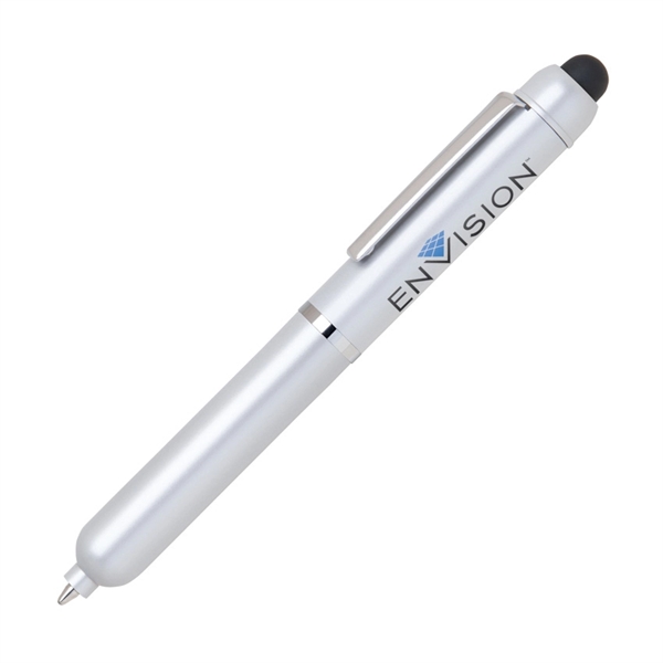 4" long plastic twist-action ballpoint pen available in several metallic colors... from ASI 68190 Lungsal / Lungsal