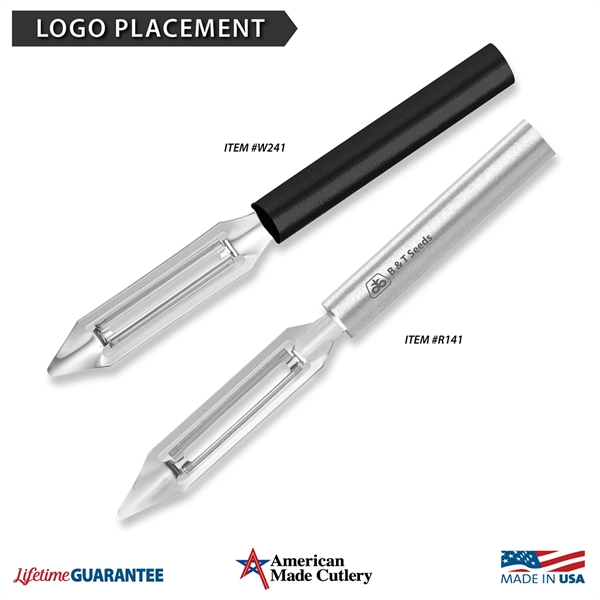 Deluxe vegetable peeler with 2" blade.... from ASI 35560 American Made Cutlery / American Made Cutlery