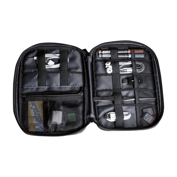 Tech organizer for all of your charging and tech accessories; features... from ASI 76730 Peerless Umbrella Co Inc / Threads By Peerless