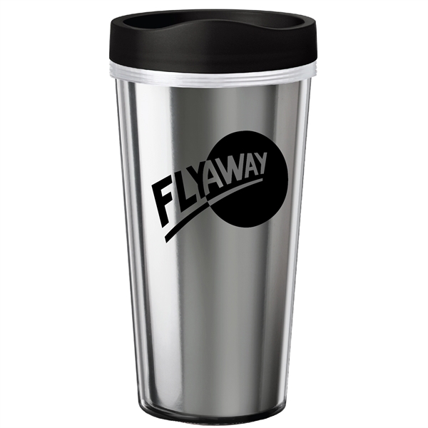 16 oz. Travel mug with metallic foil insert. Made in the... from ASI 80060 VisionUSA