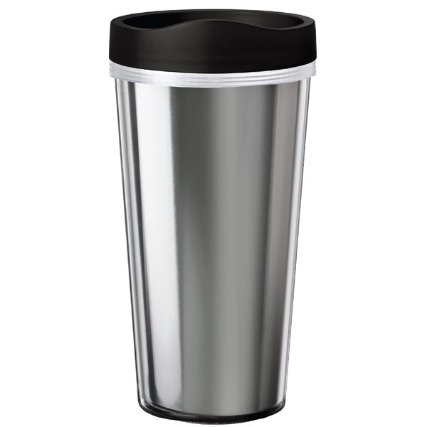 16 oz. Travel mug with metallic foil insert. Made in the... from ASI 80060 VisionUSA
