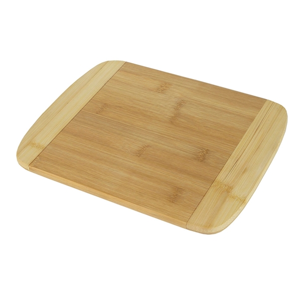 8 1/2" x 11" x 3/8" two tone bamboo cutting board... from ASI 62660 Innovation Line