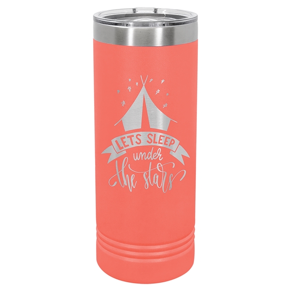 Polar Camel 22 oz. Skinny Tumbler with Slider Lid... from ASI 72657 Active Life Promo / Active Life Promo Ingrain Promo