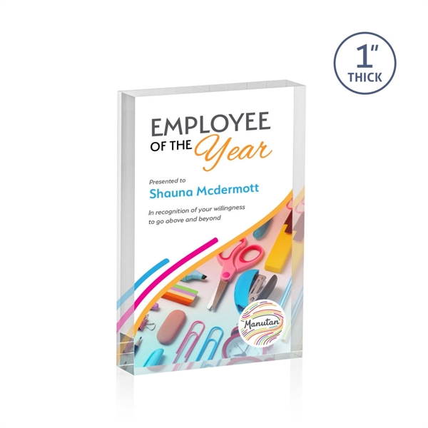 Toledo Award - Acrylic... from ASI 84592 St Regis Group / St Regis