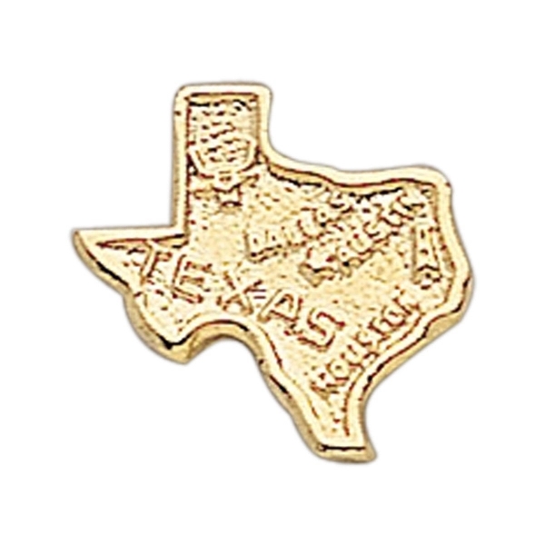 Western shape lapel pin with military clutch.... from ASI 68760 Marken Industries / Marken