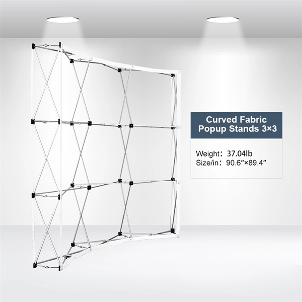 Replacement 8' Fabric Backdrop for curved pop-up (hardware not included)... from ASI 36558 Aprons, Etc.