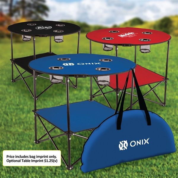 Collapsible table great for sporting events, camping, patio furniture, and indoor... from ASI 30112 ACE Products