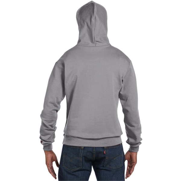 Moisture-wicking pullover hoodie with two-ply hood, dyed-to-match drawcord, and front pouch... from ASI 34063 alphabroder