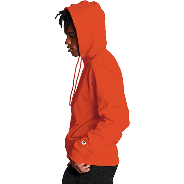 Moisture-wicking pullover hoodie with two-ply hood, dyed-to-match drawcord, and front pouch... from ASI 34063 alphabroder