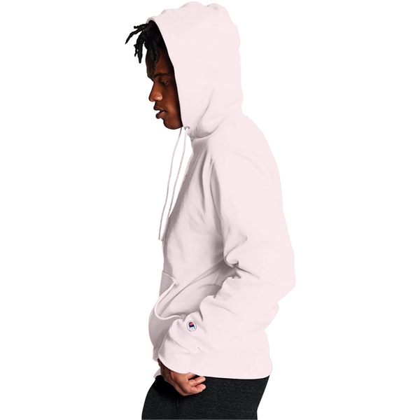 Moisture-wicking pullover hoodie with two-ply hood, dyed-to-match drawcord, and front pouch... from ASI 34063 alphabroder