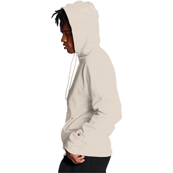 Moisture-wicking pullover hoodie with two-ply hood, dyed-to-match drawcord, and front pouch... from ASI 34063 alphabroder