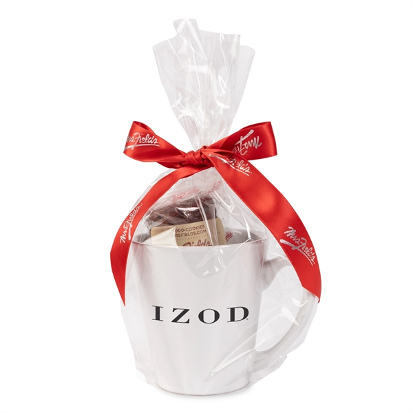 Mrs. Fields® Mug and Brownie Gift Set... from ASI 44900 NC Custom (CI/Lanco) / Chocolate Inn