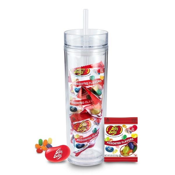 14 ounce Pandora acrylic plastic tumbler with Jelly Belly jellybean fill.... from ASI 57800 Gordon Sinclair / Gordon Sinclair®