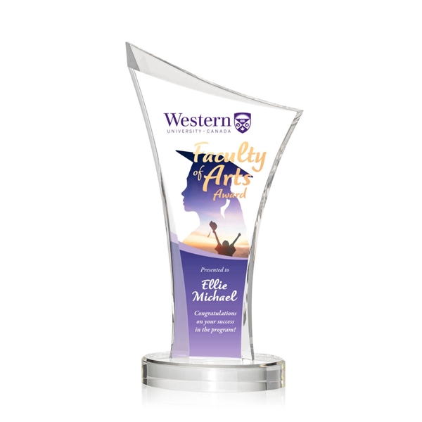 The Linden award curves outward from its base, into a slanted... from ASI 84592 St Regis Group / St Regis