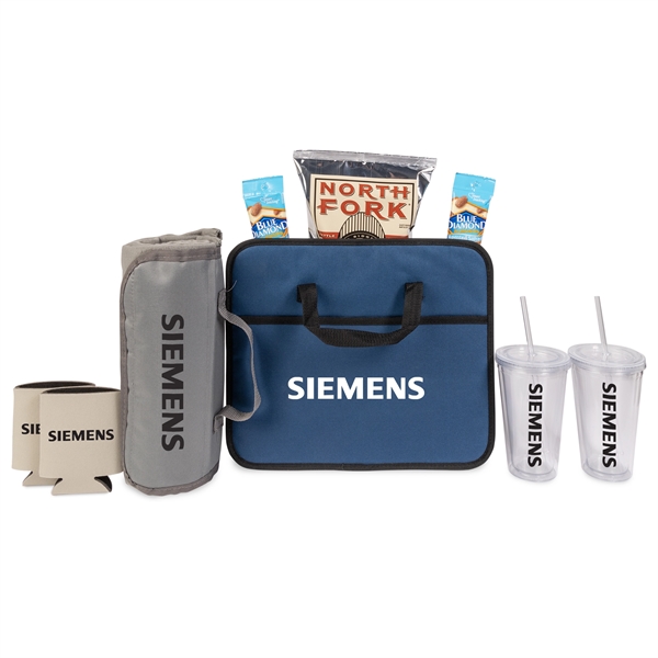 Trunk Organizer with roll up blanket, tumblers, can coolers, chips and... from ASI 44900 NC Custom (CI/Lanco) / Lanco