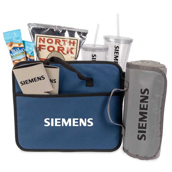 Trunk Organizer with roll up blanket, tumblers, can coolers, chips and... from ASI 44900 NC Custom (CI/Lanco) / Lanco