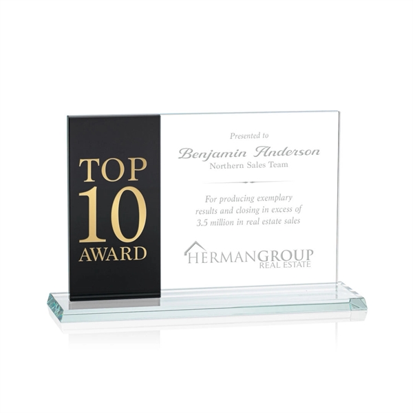 Composite Horizontal - Starfire/Black... from ASI 84592 St Regis Group / Prestige Glass