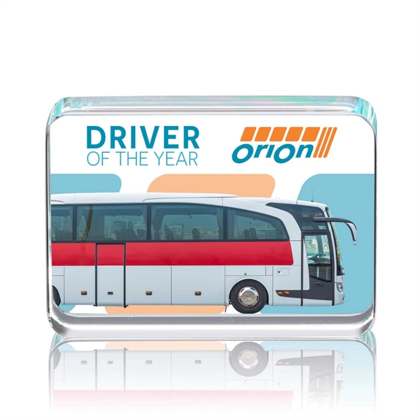 The expertly crafted Calverley is a rounded rectangle award destined to... from ASI 84592 St Regis Group / St Regis