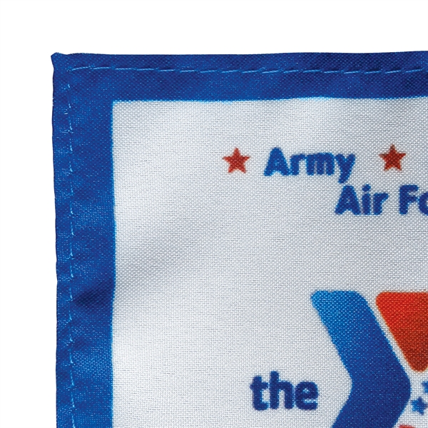 4" x 6" double sided polyester stick flags on a 10"... from ASI 80228 Quinn