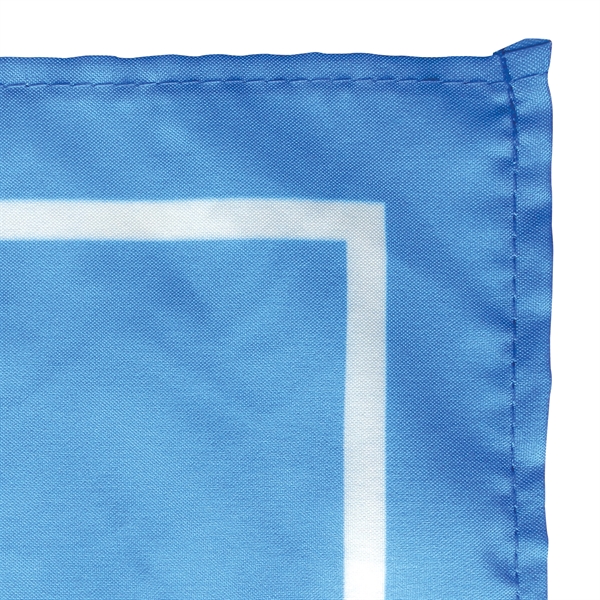 16" x 24" Single Reverse Knitted Polyester Stick Flag on a... from ASI 80228 Quinn