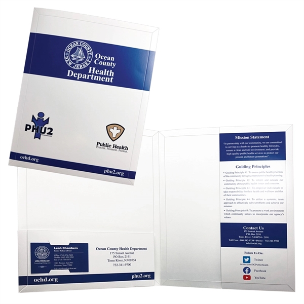 Capacity presentation expansion folder. 9 1/2" x 12" with one regular... from ASI 32050 Admore / Admore®