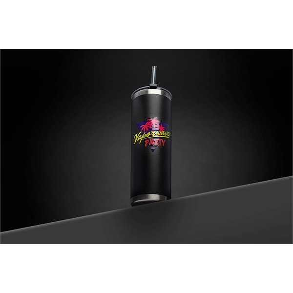 Premium stainless steel, double-walled, & vacuum-sealed 20 oz tumbler with a... from ASI 61966 HPG / Best Promotions USA