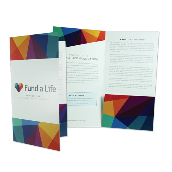 Mid-size one pocket presentation folder, 6" x 11-1/4".... from ASI 32050 Admore / Admore®