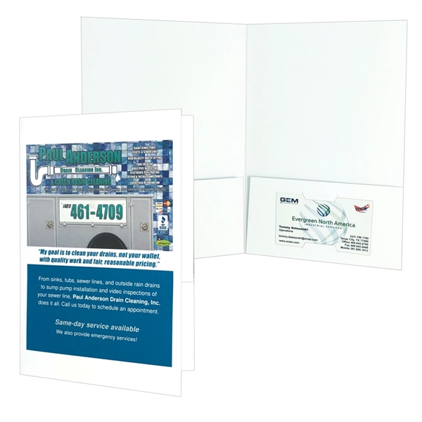 Small presentation folder, 5 3/4" x 8 3/4".... from ASI 32050 Admore / Admore®