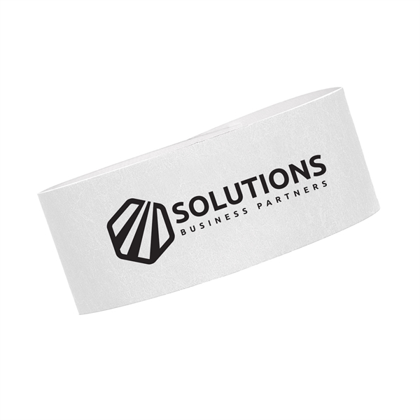 Custom designed, high quality, solid color Tyvek event wristband.... from ASI 62088 IDProductsource