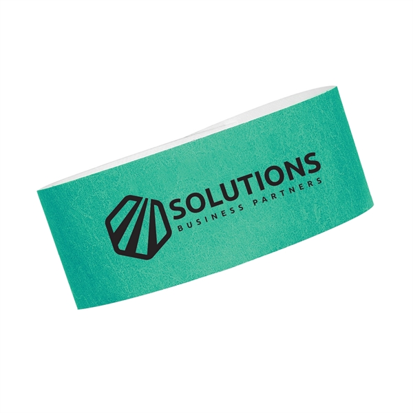 Custom designed, high quality, solid color Tyvek event wristband.... from ASI 62088 IDProductsource