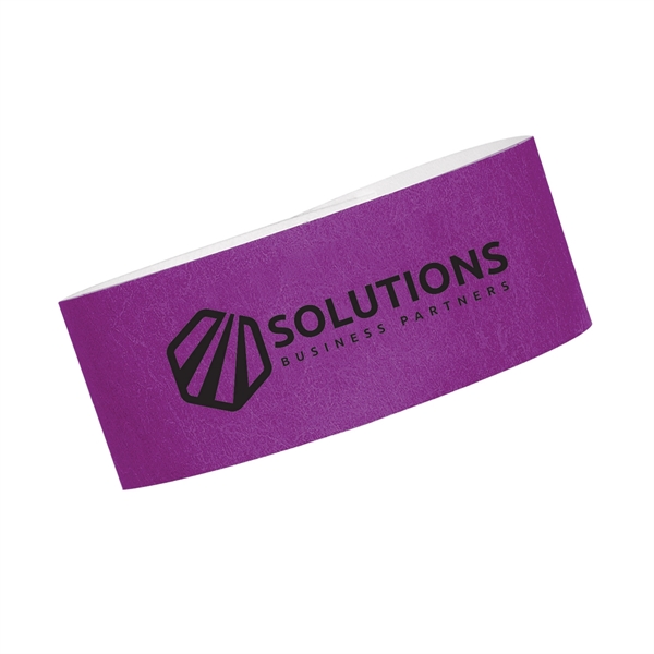 Custom designed, high quality, solid color Tyvek event wristband.... from ASI 62088 IDProductsource