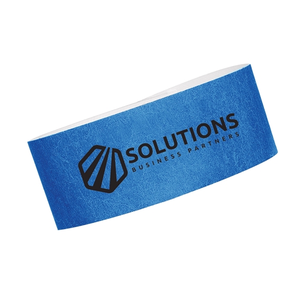 Custom designed, high quality, solid color Tyvek event wristband.... from ASI 62088 IDProductsource