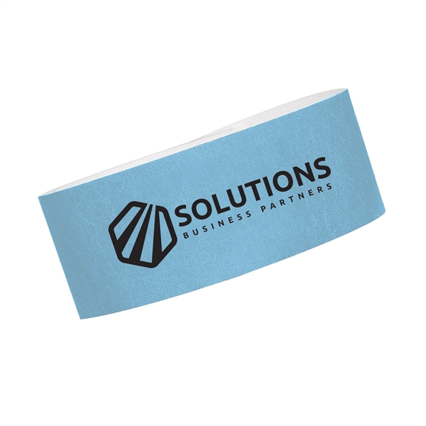 Custom designed, high quality, solid color Tyvek event wristband.... from ASI 62088 IDProductsource