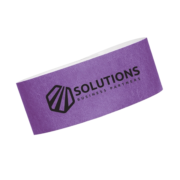 Custom designed, high quality, solid color Tyvek event wristband.... from ASI 62088 IDProductsource
