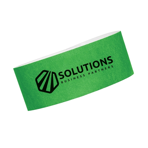 Custom designed, high quality, solid color Tyvek event wristband.... from ASI 62088 IDProductsource