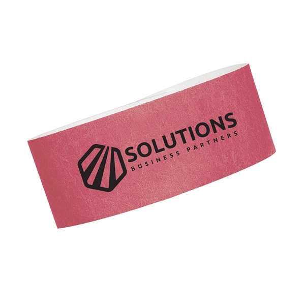 Custom designed, high quality, solid color Tyvek event wristband.... from ASI 62088 IDProductsource