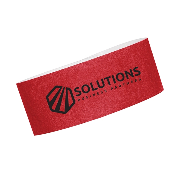 Custom designed, high quality, solid color Tyvek event wristband.... from ASI 62088 IDProductsource