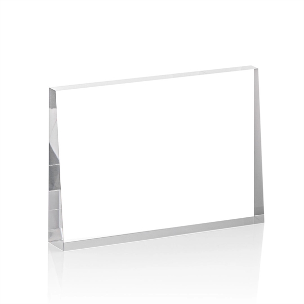 The Lansing Award is a thick freestanding acrylic award that tapers... from ASI 84592 St Regis Group / St Regis